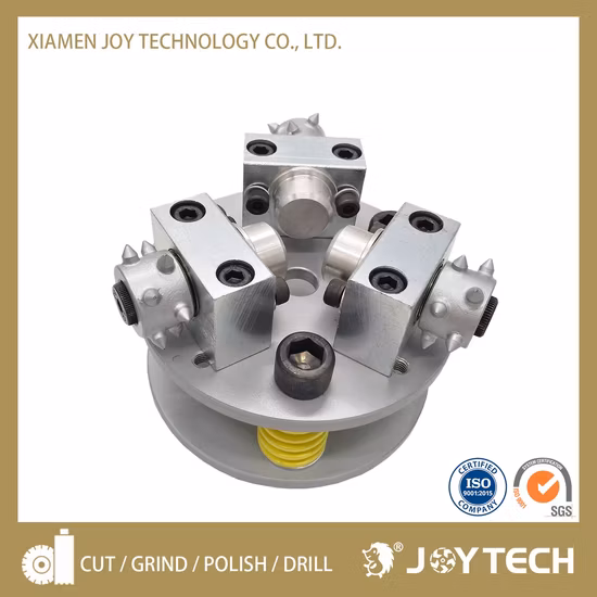 5 Inch 125mm Bush Hammer with 3 Rollers for Angle Grinder Concrete Grinding Wheel Abrasive Diamond Tool (JOY-BHP-5BH)