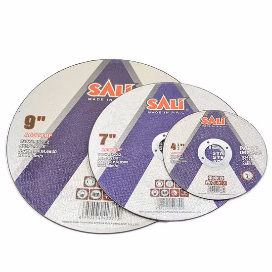 Sali Good Price Cutting Disc Cutting Wheel