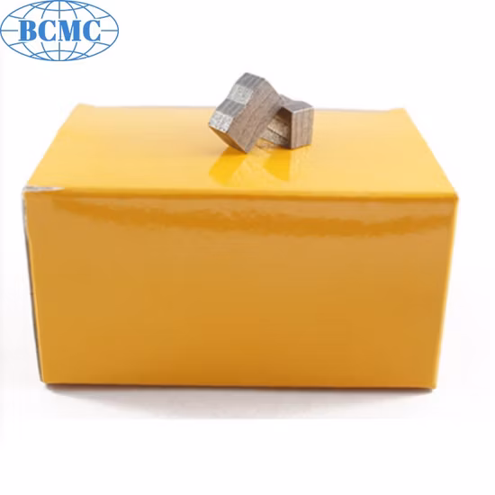 Diamond Lava Bcmc Tools Segmentierte Klinge China Steinschneidesegment mit Fabrikpreis