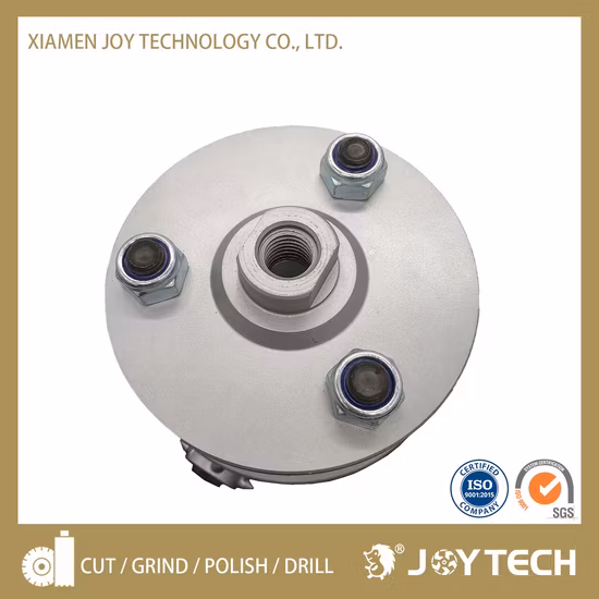 5 Zoll 125 mm Buschhammer mit 3 Rollen für Winkelschleifer Betonschleifscheibe Schleifdiamantwerkzeug (JOY